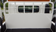 鳥居鉄板張り、その他架装